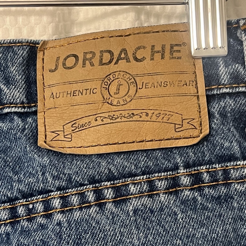 VINTAGE Jordache Womens‎ Jeans 28 X 29 High Rise Zip Ankle Tapered USA 80s 90s - Picture 4 of 6